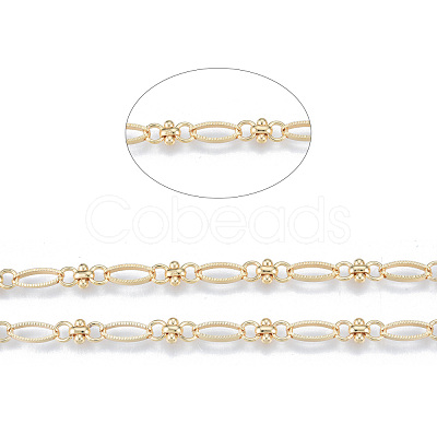 Handmade Brass Oval Link Chains CHC-N021-02-1