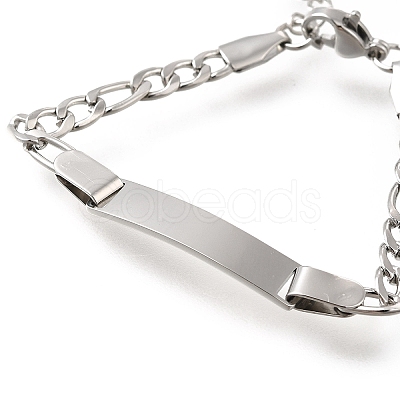 304 Stainless Steel Kids Bracelets BJEW-M233-07P-1