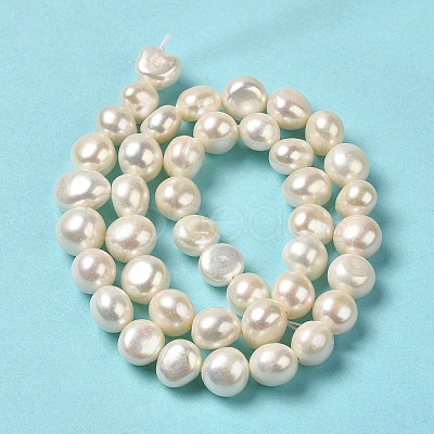 Natural Cultured Freshwater Pearl Beads Strands PEAR-E017-22-1