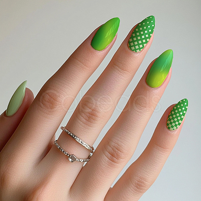 Stainless Steel DIY Nail Art Templates MRMJ-WH0092-066-1