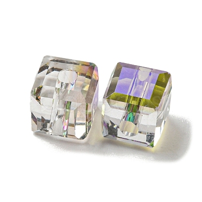 Electroplate Glass Beads EGLA-Z004-04B-06-1