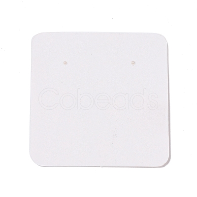 Square Paper Earring Display Cards CDIS-C004-02E-1
