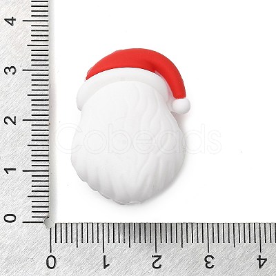 Christmas Theme Silicone Focal Beads SIL-L007-01C-1