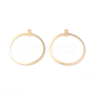 Brass Pendants X-KK-O139-07G-1