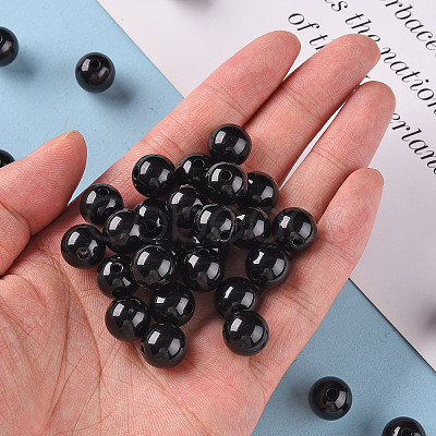 Opaque Acrylic Beads X-MACR-S370-C12mm-S002-1