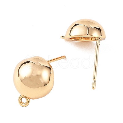 SHEGRACE Brass Stud Earring Findings XGRQ64085-867G-1