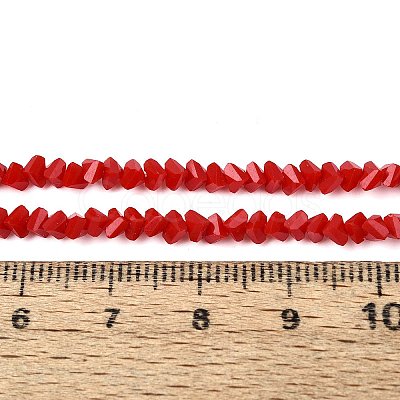Opaque Glass Beads Strands GLAA-N019-3mm-09-1