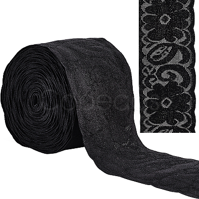 6.25M Nylon Elastic Lace Trim OCOR-GF0003-77B-1