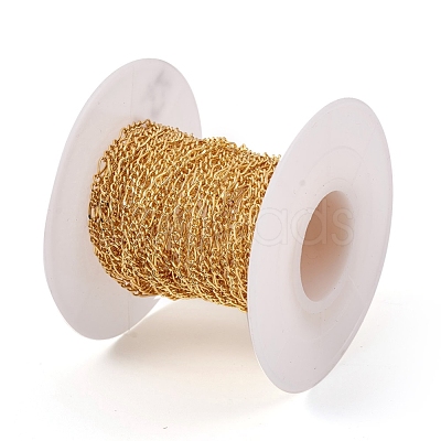 Brass Figaro Chain CHC-G012-04G-1