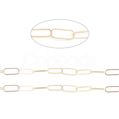 PVD Vacuum Plating 304 Stainless Steel Cable Chain STAS-B020-02G-1