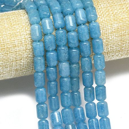 Natural Malaysia Jade Beads Strands G-B165-E11-8x12mm-1