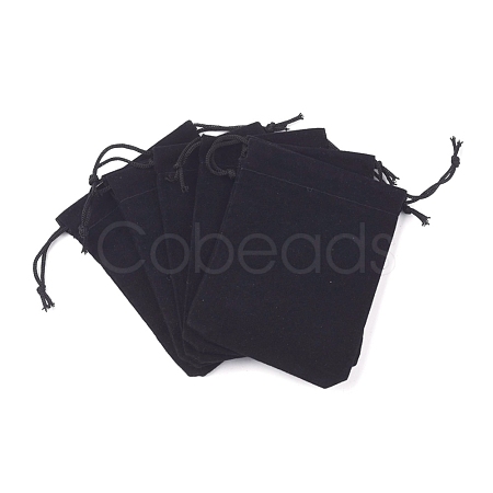 Velvet Cloth Drawstring Bags TP-C001-70X90mm-4-1