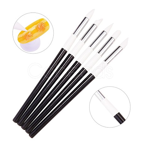 Silicone Nail Art Sculpture Pen Brushes MRMJ-Q059-019A-1