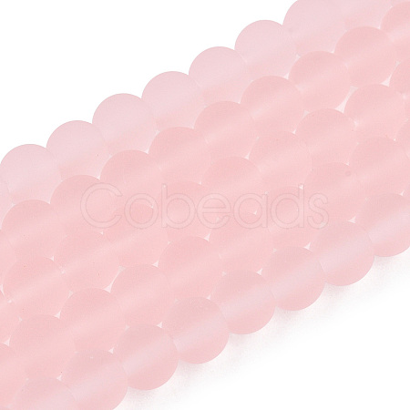 Transparent Glass Beads Strands LS-GLAA-T032-T4mm-MD10-1