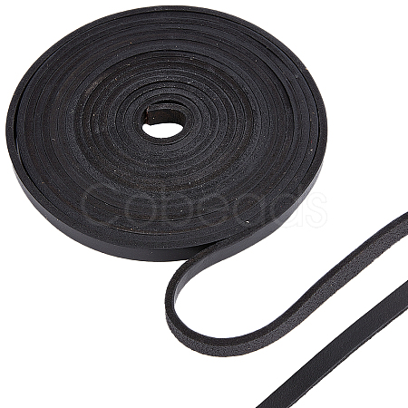Flat Cowhide Leather Cord WL-GF0001-10D-02-1