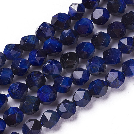 Natural Tiger Eye Beads Strands G-I217-B-01B-1