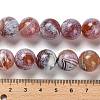 Dyed Natural Carnelian Beads Strands G-G175-A12-01-5