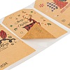 Christmas Theme Cartoon Paper Stickers STIC-P013-08B-3