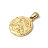 Hand Polished 304 Stainless Steel Pendants STAS-B094-01E-G-2