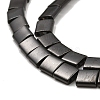 Electroplated Non-magnetic Synthetic Hematite Beads Strands G-G089-B02-16-3