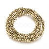 Non-magnetic Synthetic Hematite Beads Strands G-G826-02G-4mm-2