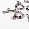 Tibetan Style Toggle Clasps X-LF1086Y-NF-2
