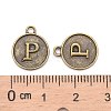 Alloy Pendant Cabochon Settings PALLOY-N156-01P-AB-2