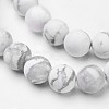 Natural Howlite Beads Strands G-D809-16-8mm-3