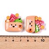 Supermarket Theme Opaque Resin Decoden Cabochons RESI-N039-115C-3