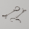 304 Stainless Steel Leverback Earring Hooks STAS-WH0001-13-2