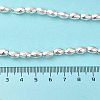 Electroplated Strong Magnetic Synthetic Hematite Beads Strands G-P518-03D-4