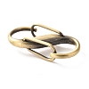 Zinc Alloy DIY Bags Adjustable Clasps Accessories PALLOY-A068-06BAB-3