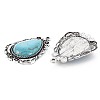 Tibetan Style Alloy Pendants PALLOY-S120-302AS-RS-2