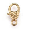 Tibetan Style Alloy Lobster Claw Clasps X-LF014Y-MG-NR-1