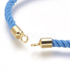 Cotton Cord Bracelet Making KK-F758-03E-G-2