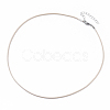 Waxed Cotton Cord Necklace Making MAK-S032-1.5mm-B15-2