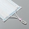 PVC Plastic Cord Lock for Mouth Cover KY-K011-09-4
