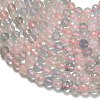 Natural Morganite Beads Strands G-H329-F01-6mm-AA-4