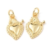 Rack Plating Brass Pendants KK-C021-08G-2