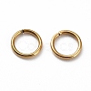 Ion Plating(IP) 304 Stainless Steel Open Jump Rings X-STAS-R060-5x0.7-G-1