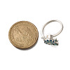 Helm & Butterfly Enamel Rotatable Cuff Rings for Women RJEW-R005-09P-6