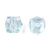 Transparent Acrylic Beads X-TACR-Q259-10mm-V38-5