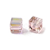 Electroplated Glass Beads EGLA-G040-01A-AB02-2