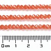 Baking Paint Imitation Jade Glass Bead Strands DGLA-A034-J2MM-A12-2