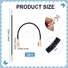 2Pcs Alloy Rhinestone Round Cord Bag Handles AJEW-PH0007-73B-2