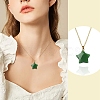 20Pcs 4 Colors Glass Pendants GLAA-YW0003-49-3