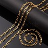 Unwelded Iron Paperclip Chains CH-FS0001-01G-4
