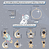 DIY Astronaut Wine Glass Charm Making Kit DIY-BBC0001-19-2