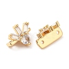 Brass Connector Charms KK-F855-16G-2