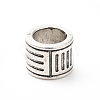 Tibetan Style Alloy European Beads PALLOY-P293-124AS-1
